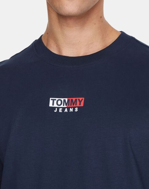 T-Shirt Peached Entry Flag bleu marine