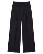 Pantalon de costume à rayures noir