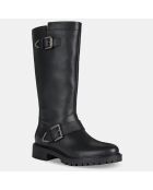 Bottes en Cuir Hoara noires