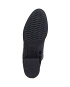 Bottes en Cuir Marie noires