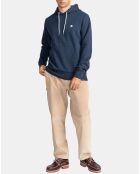 Sweat à capuche Cornell class bleu marine
