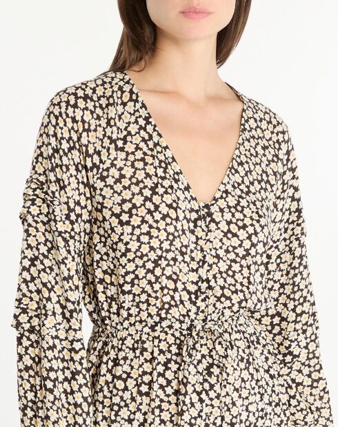 Robe longue Good Today Daisy Print multicolore