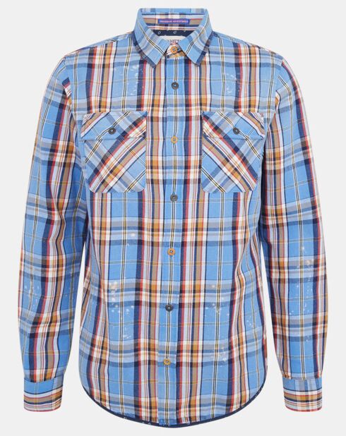 Chemise Regular Fit en Flanelle Western multicolore