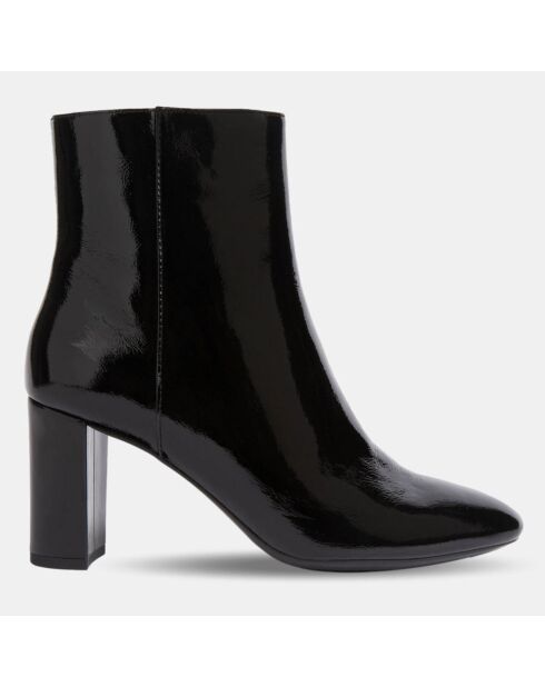 Boots en Cuir Pheby noires