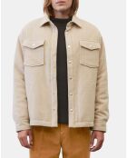 Veste en Laine mélangée Thermor beige