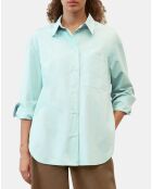 Chemise boyfriend bleu clair