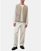 Pantalon Mossbo oversize beige clair