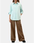 Chemise boyfriend bleu clair