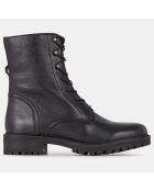 Bottines en Cuir Hoara noires