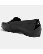 Mocassins en Cuir verni Elidia noirs