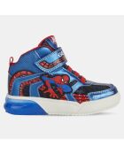 Baskets à lumières Grayjay Spider-Man Geox x Marvel bleu/rouge