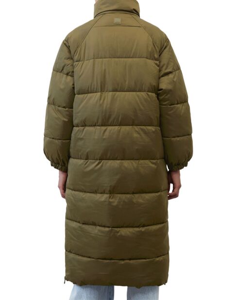 Doudoune longue Puffer kaki