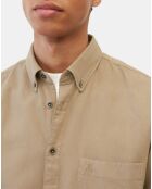 Chemise Regular Fit beige