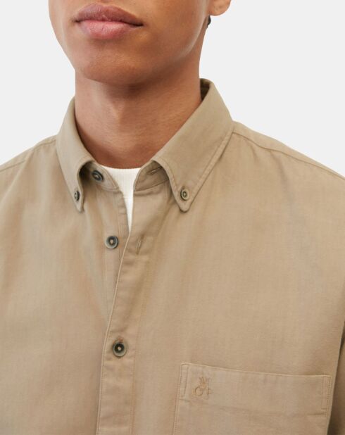 Chemise Regular Fit beige