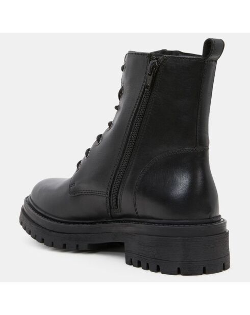 Boots en Cuir Iridea noires