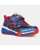 Baskets Bayonyc Spider-Man Geox x Marvel bleu/rouge