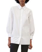 Chemise boyfriend en Popeline blanche