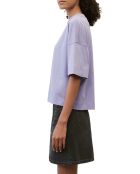 T-Shirt 100% Coton Bio violet clair