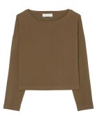 T-Shirt jersey stretch marron