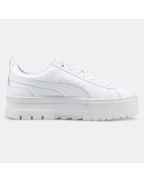 Baskets en Cuir Mayze Classic blanches