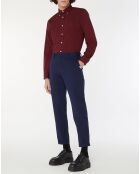 Pantalon chino Dad bleu marine