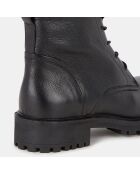 Bottines en Cuir Hoara noires