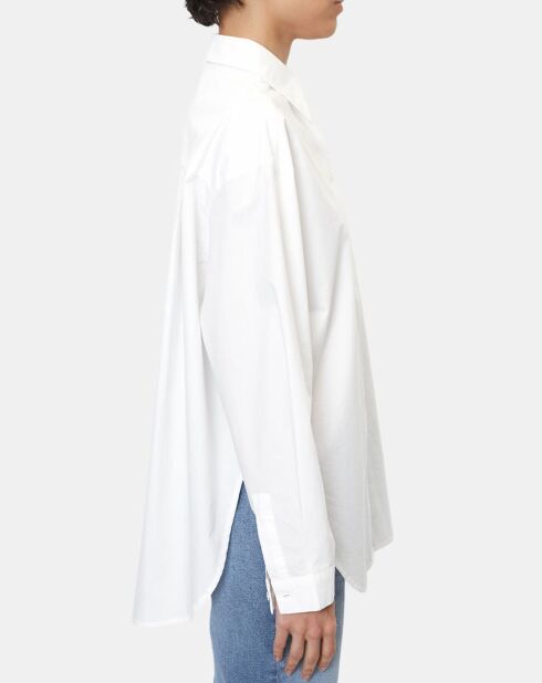 Chemise boyfriend blanche