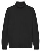 Pull en Laine d'Agneau mélangée noir