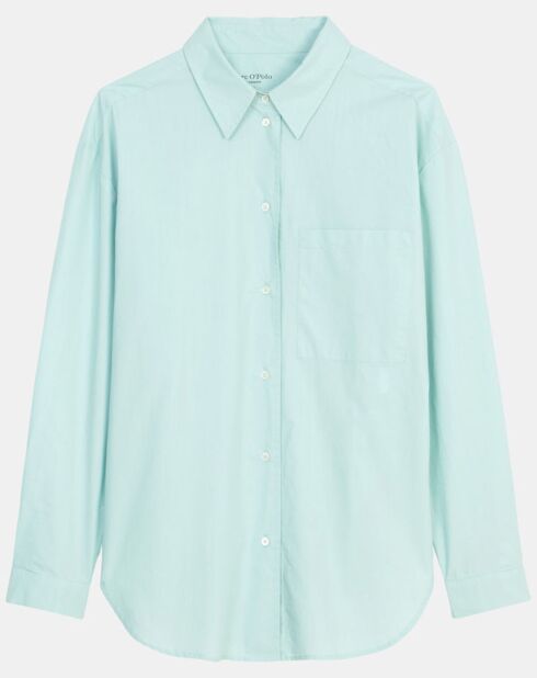 Chemise boyfriend bleu clair