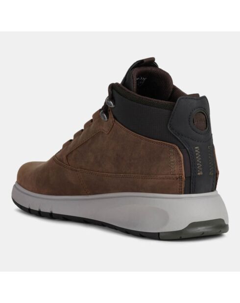 Baskets en Velours de Cuir Aerantis 4X4 marron