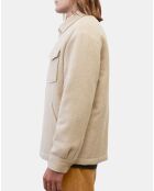 Veste en Laine mélangée Thermor beige