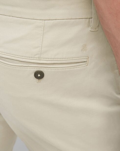 Pantalon Stig tapered beige