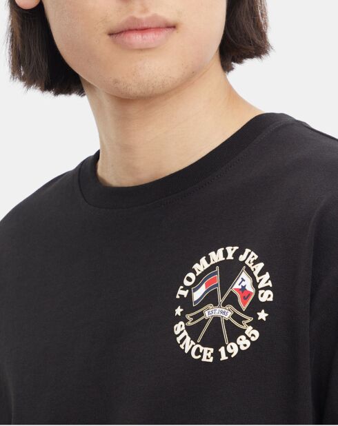 T-Shirt Modern Prep logo noir