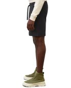 Short molletonné élastique noir