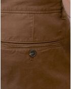 Pantalon Stig tapered marron