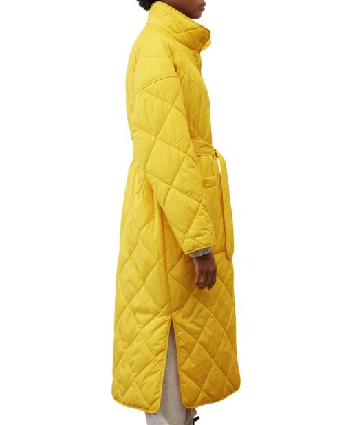 Doudoune longue Padded jaune