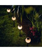 Solar Peaky Ball zonnebaken zwart - 41x9x9 cm