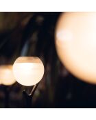 Solar Peaky Ball zonnebaken zwart - 41x9x9 cm