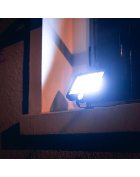 Solar Moon One zwarte solarspot - 15x12x5 cm