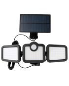 Solar Moon L schwarzer Solarstrahler - 29,5x10x9 cm