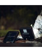 Solar Moon L schwarzer Solarstrahler - 29,5x10x9 cm