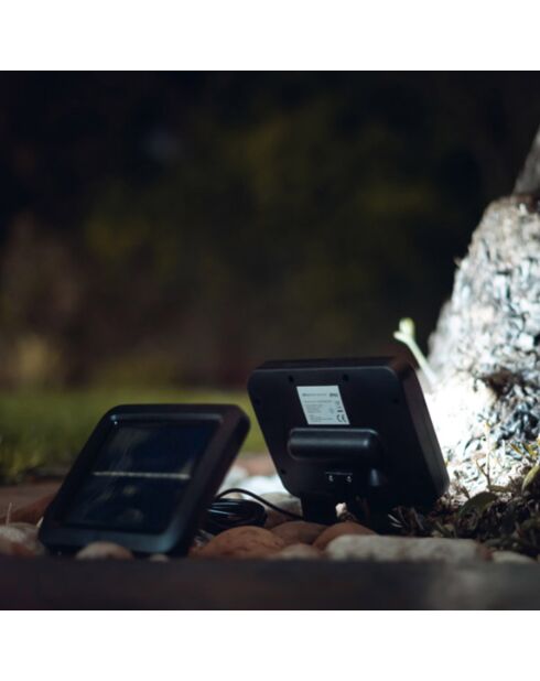 Solar Moon L schwarzer Solarstrahler - 29,5x10x9 cm