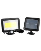 2 schwarze Solar Moon One Solarstrahler - 15x12x5 cm