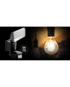 Solar Pro 1 zwarte solarspot - 22,7x13,2x16 cm