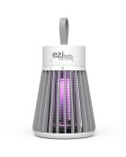 Mosquito Stop grijze UV-muggenwerende lamp - 12,5x6x6 cm