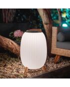 Ambiant XL muzikale nomadenlamp wit - 36x36x56,3 cm
