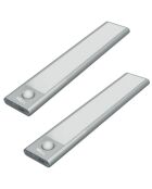 Réglette LED StickyLed Body 4S blanche - 40x4x1 cm
