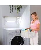 Réglette LED StickyLed Body 4B noire - 40x4x1 cm