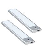 Réglette LED StickyLed Hand 4S blanche - 40x4x1 cm