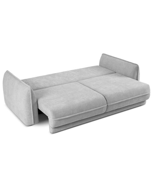 Canapé convertible avec Coffre Gaston 3 Places gris- 249x119x92 cm